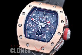 0 RM011-913 Felipe Massa Rose Gold RG/RU Skeletonized A-7750 28800