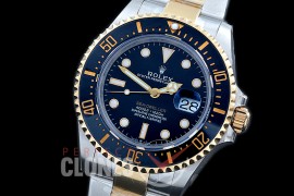 0 0 0 0 0 0 RLSD00027 BP 43mm Sea Dweller 4000 126603 SS/YG Black A-2824 