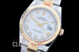R36DJT-321 GMF 126233 SS/YG Fluted/Oyster White Roman A-2824 904L Steel