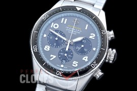 TG-AUT-103S Autavia Isograph Chronograph SS/SS Grey Jap OS 20 Quartz 