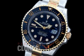 0 0 0 0 0 0 RLSD00975A GMF 2019 43mm Sea Dweller 4000 126603 SS/SS Black A-2824 904L Steel