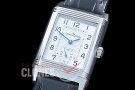 0 JLR-033 PPF Reverso Classique Automatic SS/LE White/Black Asian Customised Movement 