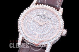 0 0 0 VCP00022 Patrimony Bling RG/LE Diam Jap Miyota 9015