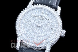 0 0 0 VCP00021 Patrimony Bling SS/LE Diam Jap Miyota 9015