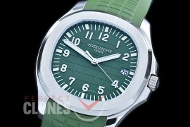 0 0 PPAQ-5167-024 ZF Aquanaut 5168-001 42mm SS/RU Green Miyota 9015 Modified Calibre 324SC