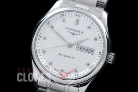 0 LG00191S XF Master Daydate Automatic Date SS/SS White Diamonds A-2824