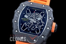 0 0 0 RM035-02-011A KVF RM035-02 Rafal Nadal Tourbillon NTPT/RU Skeleton Customized Movt