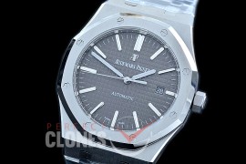0 0 0 AP15400-704 ZF AP15400 Royal Oak Automatic SS/SS Grey Miyota 9015 / 3120