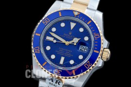 0 0 RLST00952 JF/ARF V4 Submariner 116613LB SS/YG Blue A-2824 904L Steel