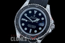 RYM-42-001R GMF 904 Steel 2019 Yachtmaster 42 226659 Men Oysterflex CER/SS/RU Black Asian 2824