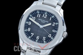 0 0 PPAQ-5167-051S 3KF Aquanaut 5167 SS/SS Black Miyota 9015 Modified Calibre 324SC