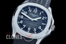 0 0 PPAQ-5167-051 3KF Aquanaut 5167 SS/RU Black Miyota 9015 Modified Calibre 324SC