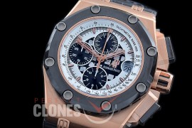 AAP01003 ARF Royal Oak Offshore 26078 Ruben Barrichello II Limited Edition RG/RU White A-3126