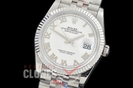 R36DJS-3235-121 GMF 126234 SS/SS Fluted/Jubilee White Roman SH 3235 904L Steel 