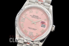 R36DJS-3235-128 GMF 126234 SS/SS Fluted/Jubilee Salmon Pink Roman SH 3235 904L Steel 