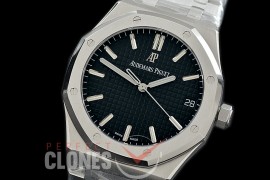 0 0 0 AP15500-052 ZF V2 AP15500ST Royal Oak Automatic SS/SS Black Miyota Asian Clone Calibre 4302 28800bph