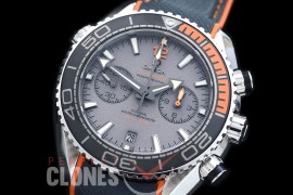 0 OMCPO45-901R 2016 Planet Ocean Chrono SS/RU Grey A-7750