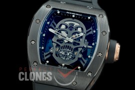 0 0 0 0 0 RM052-013 ZF RM-052 Skull Limited Edition CER/RU NH05A Tourbillon 