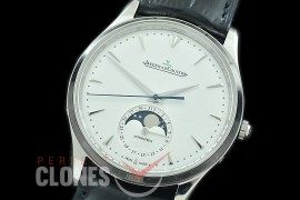 0 0 0 0 JLMA-011 YLF Master Automatic Calender Ultra-thin SS/LE White Asian Customized Clone Calibre JL 925