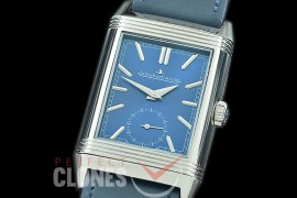 0 JLR-034 PPF Reverso Classique Automatic SS/LE Blue Asian Customised Movement 