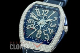 0 0 0 FMVG-037D ZF Vanguard Yachting V45 SC DT Yachting AC Automatic Bling SS/RU Miyota 9015