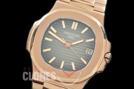PP00513S BP Nautilis 5711 RG/RG Grey Miyota 9015 Modified Calibre 324SC