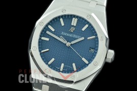 0 0 0 AP15500-104 OMF V2 AP15500ST Royal Oak Automatic SS/SS Blue Miyota Asian Clone Calibre 4302 28800bph