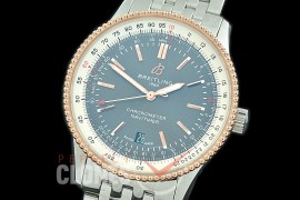 BLNV-41-109 TBF Navitimer 41mm Automatic SS/RG/SS Grey A-2824 