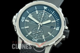 0 0 IWAQT-053 V6F/XF/VSF Aquatimer Chronograph Edition Sharks IW379506 SS/RU Grey A-7750 Mod to Calibre 89365