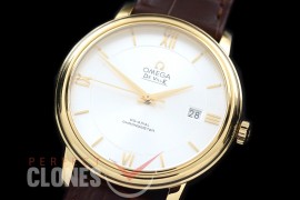 0 0 OMDE00034 Deville Classic Automatic YG/LE White Roman Miyota 9015