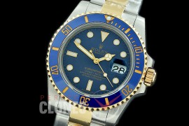 0 0 0 RLST00202 BP Submariner 116613LB SS/YG Blue VR 3135 - Special Offer