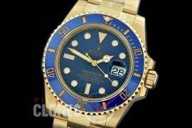 0 0 0 RLSF00202 BP Submariner 116618LB YG/YG Blue VR 3135 - Special Offer