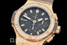 0 0 0 HB00964D Big Bang Evolution Chronograph SS/RU Brown A-7750 - Special Offer 