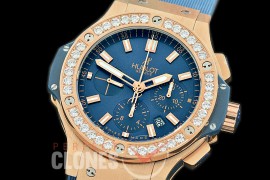 0 0 0 HB00963D Big Bang Evolution Chronograph SS/RU Blue A-7750 - Special Offer