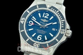 0 0 0 BLSF44-023 TBF Superocean 44 Automatic SS/SS Blue Asian Clone 2824