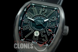 0 0 0 FMVG-041 ZF Vanguard Colours V45 SC BLK BLK Automatic PVD/RU Black Miyota 9015 