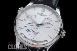 0 JLMRDT-101 Master Reserve Duo Time SS/LE White Asian Modified Movt 