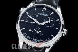 0 JLMRDT-102 Master Reserve Duo Time SS/LE Black Asian Modified Movt 