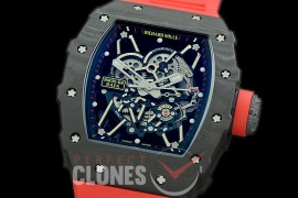 0 0 0 RM035-02-005 ZF RM035-02 Rafal Nadal Tourbillon NTPT/RU Skeleton Customized Movt