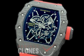 0 0 0 RM035-02-006 ZF RM035-02 Rafal Nadal Tourbillon NTPT/RU Skeleton Customized Mov