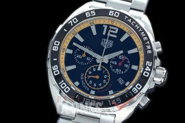 0 TGF1-00002S Formula 1 Red Bull Limited Ed Chronograph SS/SS Black CF OS 10 Qtz