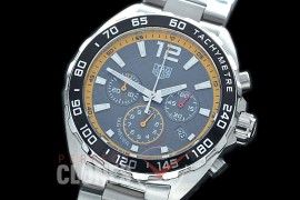 0 TGF1-00004S Formula 1 Red Bull Limited Ed Chronograph SS/SS Grey CF OS 10 Qtz