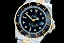 0 0 0 0 0 0 RLSD00975W GMF 2019 43mm Sea Dweller 4000 126603 SS/YG Black VR 3235 904L Steel /18K Wrapped Gold