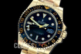 0 0 0 0 0 RLGF00932 GMF V2 904L GMT 116718LN YG/YG Black SA 3186 CHS 