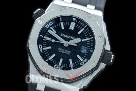 0 0 0 0 0 APD00018A JF/ARF V10 Royal Oak Offshore Diver 15710ST J Series SS/RU Black A-3120