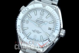 OMCPO395-101S XF/VSF Seamaster Planet Ocean 39.5mm SS/SS White Asian 2824 Mod VS 8800