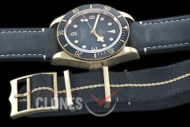 0 0 TU00088D XF/VSF V2 Heritage Black Bay 79520BA Bronze David Beckham Special Ed BR/LE Slate Grey M-9015 - Free Nato Strap 