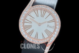 0 0 0 0 PI-LG-106D ZF Limelight Gala 32mm RG/ST White Swiss Ronda Quartz 