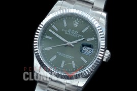 R36DJS-556 BP Datejust 36126234 SS/SS Fluted/Oyster 2020 Olive Green Sticks A-2824