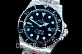  RLS-41-1001 Green-F 904L Steel 2020 41mm Submariner 126610LN SS/SS Black A-2824